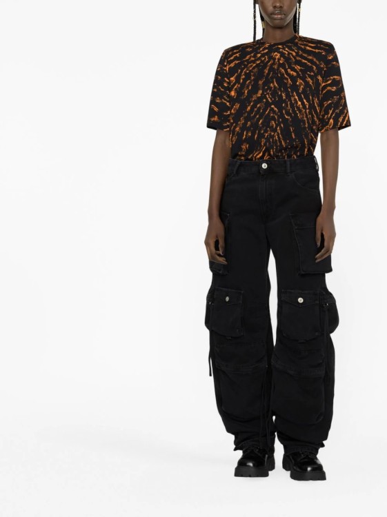 Shop Attico The  Fern Long Pants In Black