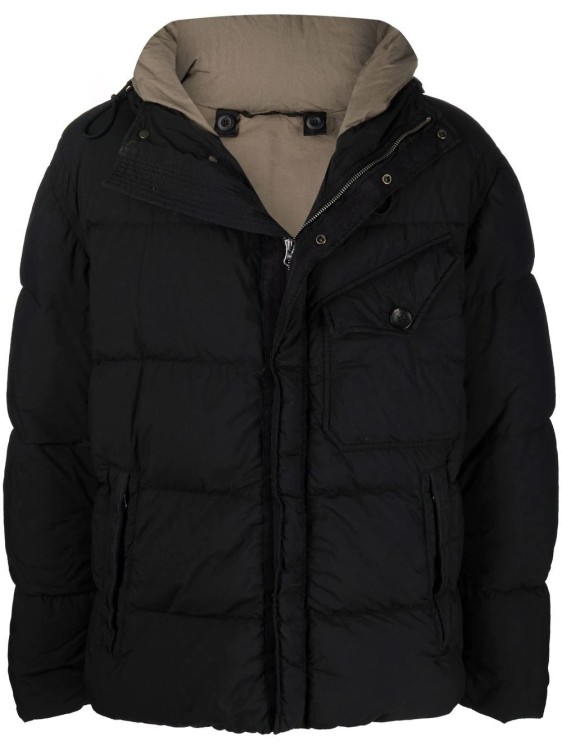 Shop Ten C Survival Down Jacket In Black