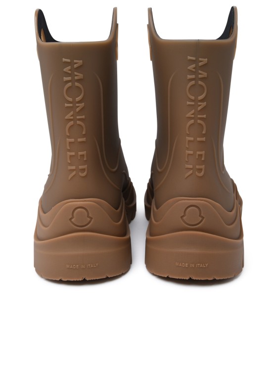 Shop Moncler Misty Ankle Boot In Brown