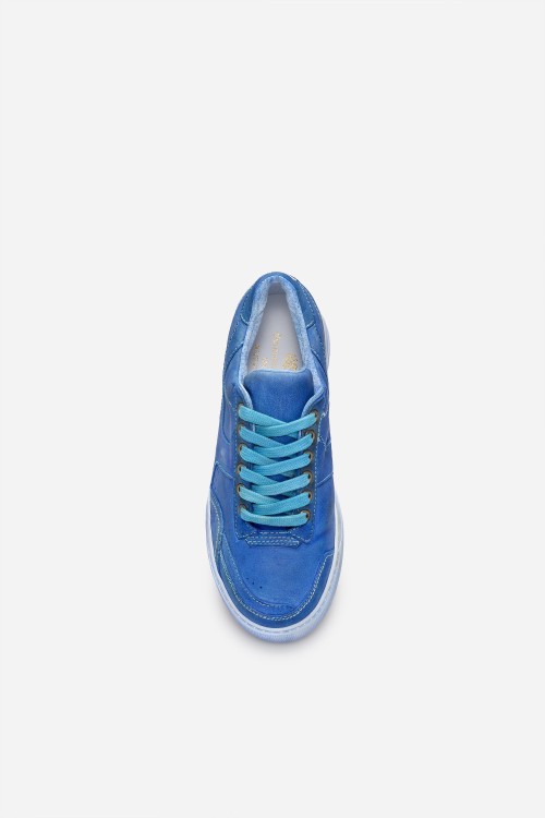 Shop Pantofola D'oro Santiago Blue Sneakers