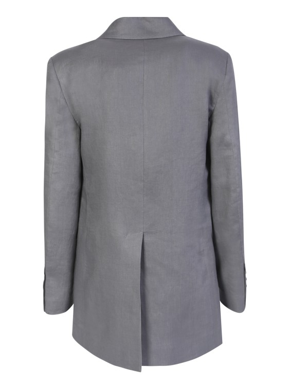 Shop Blanca Vita Grey Single-breasted Jacket
