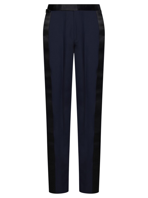Shop Tom Ford Midnight Blue Wool Tuxedo Suit