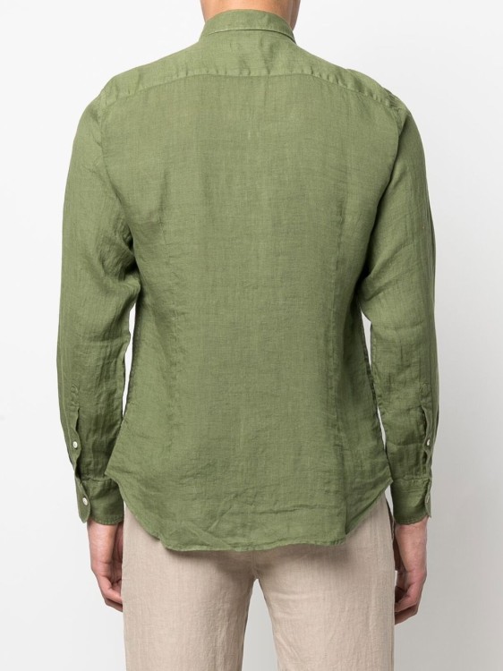 Shop Mc2 Saint Barth Long-sleeve Shirt In Green