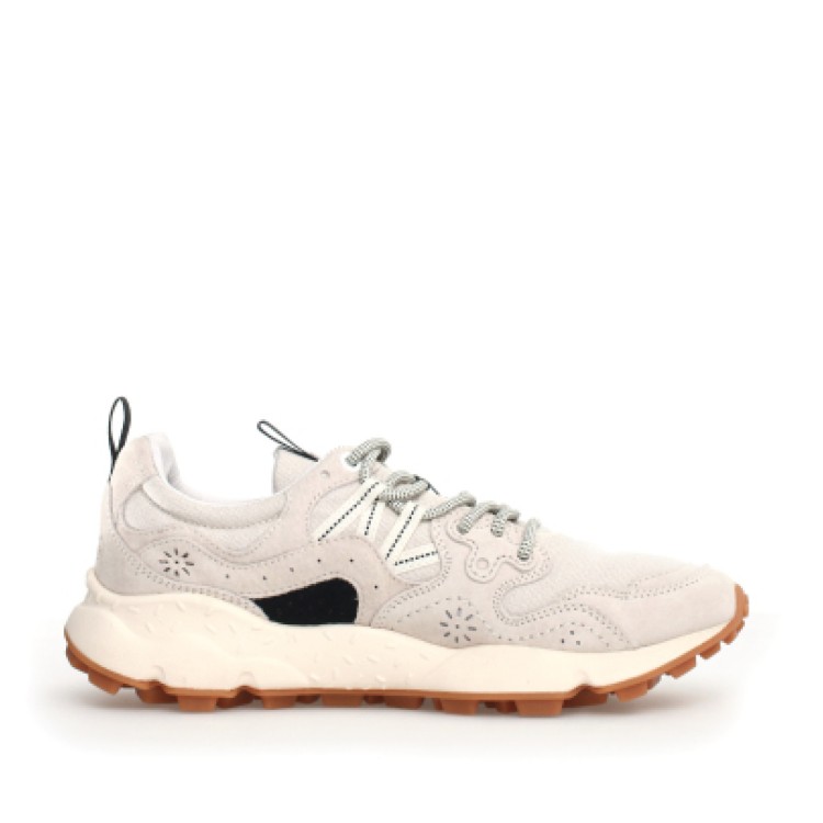 Flower Mountain Yamano Ice And Cream Cotton Sneakers In Neutrals