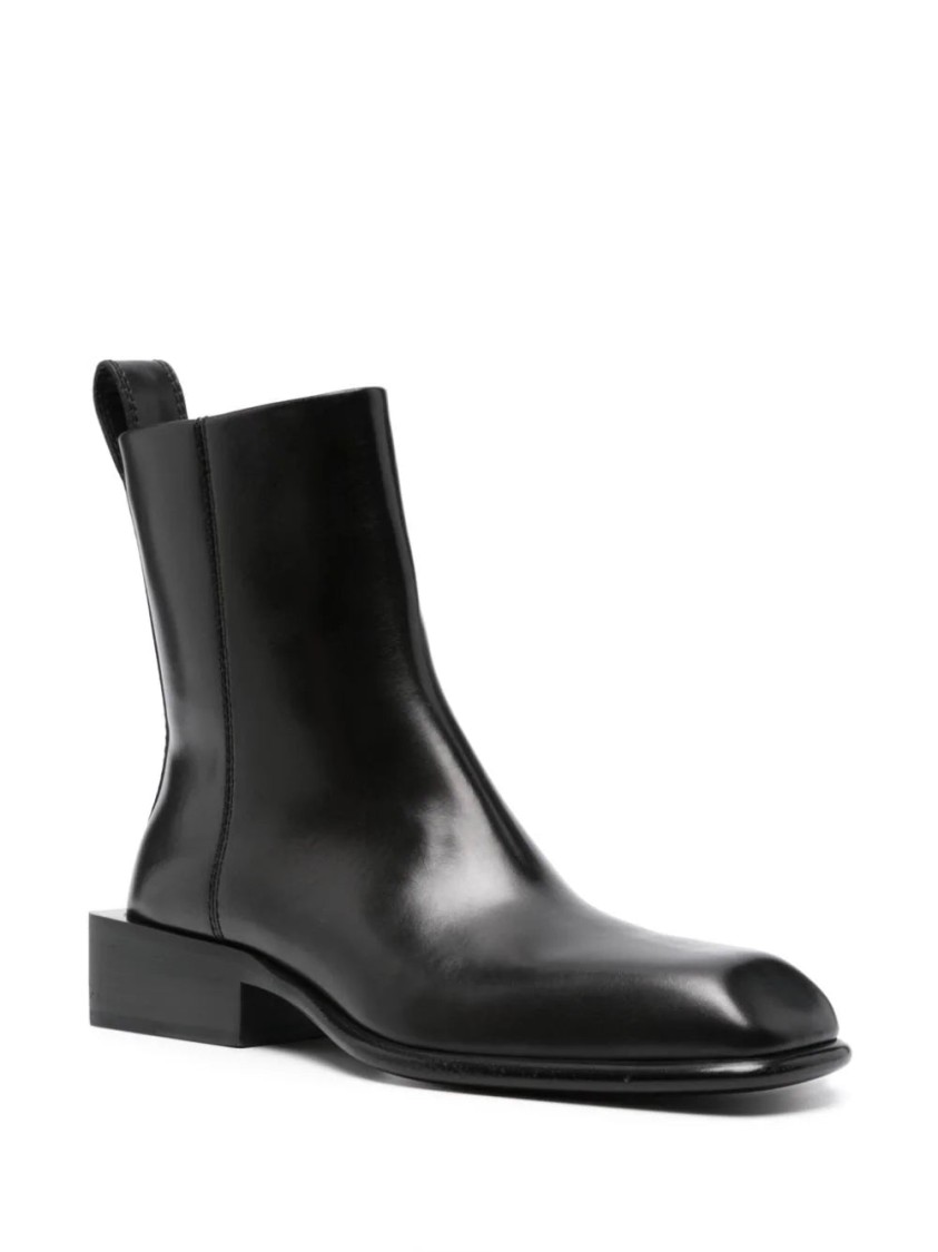 Shop Alexander Wang Throttie Ankle Boots In Black