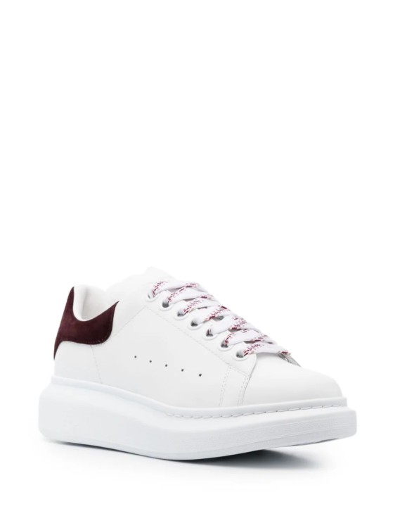 Alexander mcqueen cheap burgundy sneakers