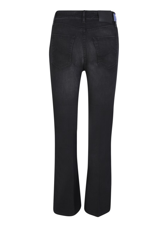 Jacob Cohen Black Flared Jeans In Black