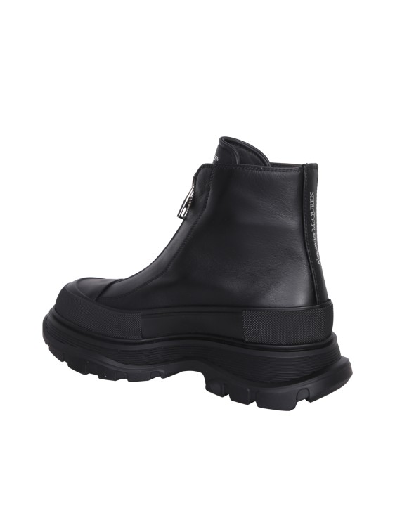 Alexander Mcqueen Alexander Mc Queen Tread Slick Ankle Boots In Black