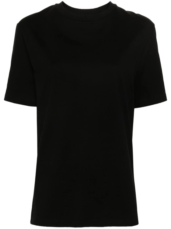 Jil Sander Logo-print Cotton T-shirt In Black
