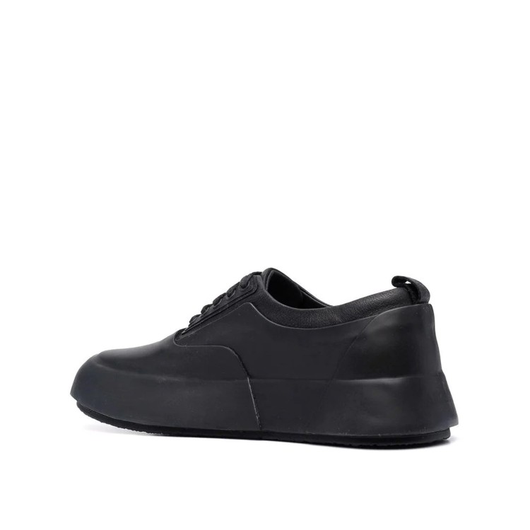 Shop Ambush Leather Sneakers In Black