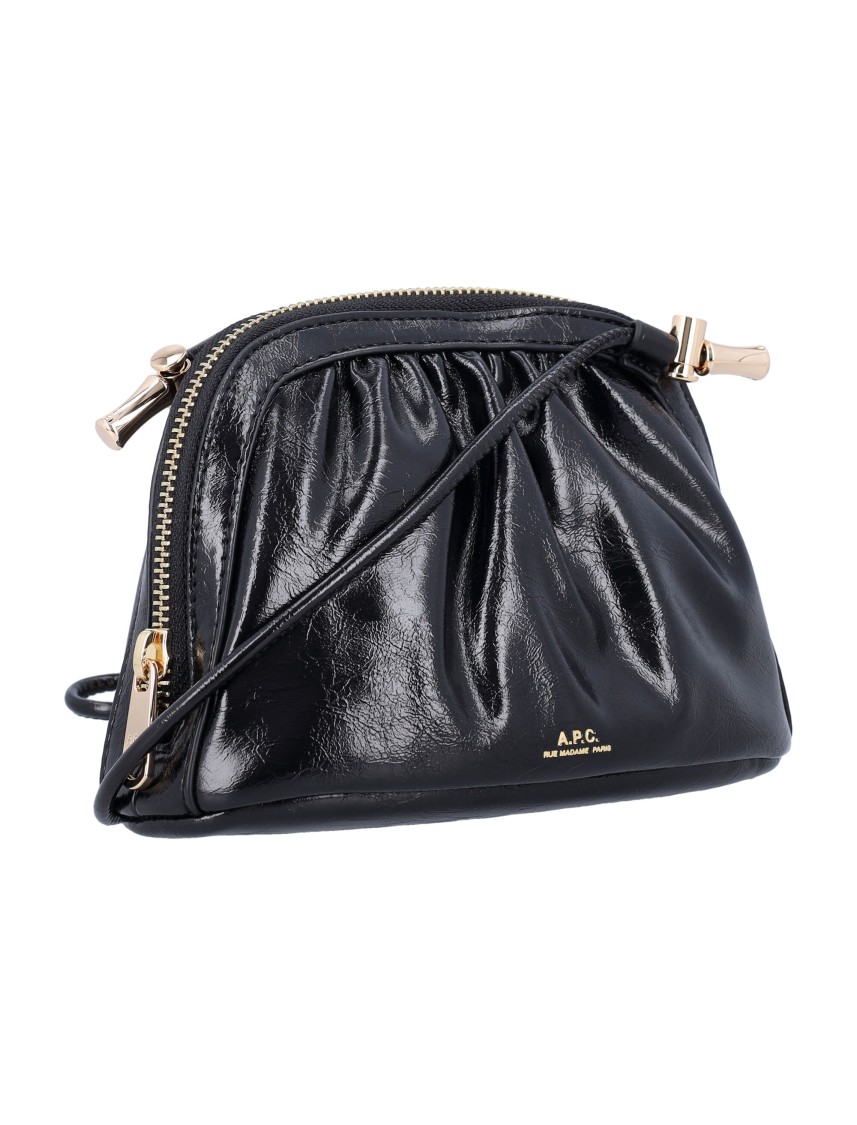 Apc A.p.c. Small Ninon Bag In Black