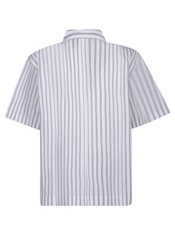 Shop Jacquemus Cotton Shirt In White