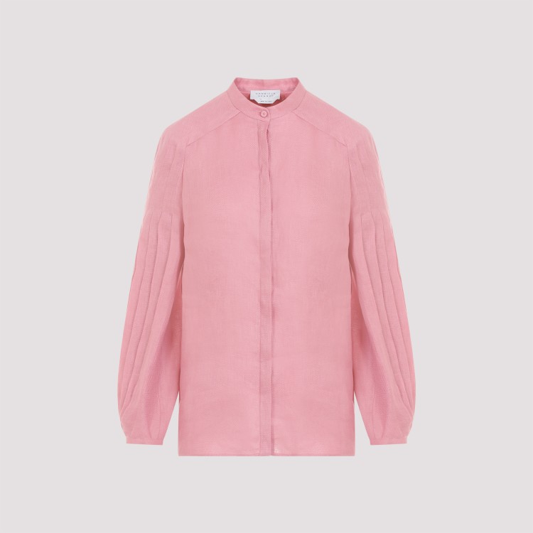 Gabriela Hearst Laetitia Blouse In Pink