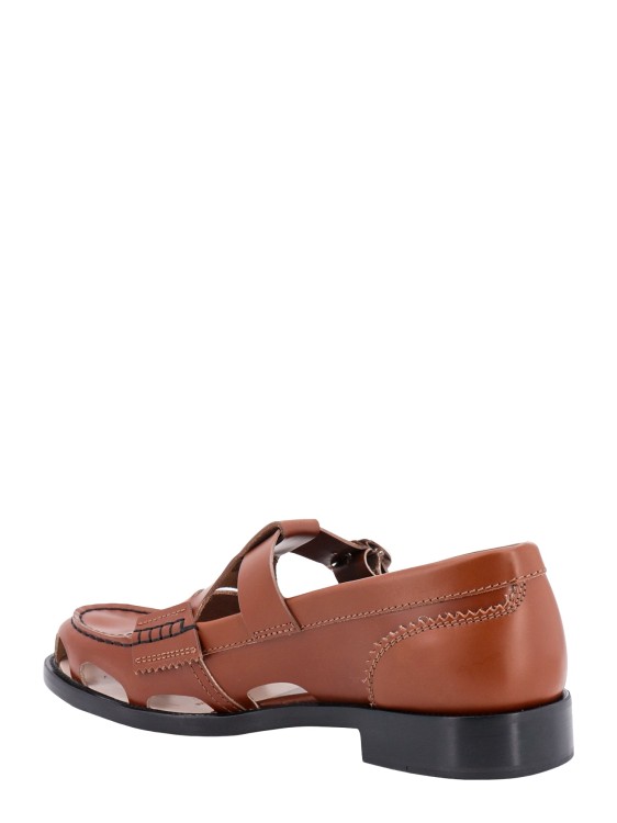 Shop College Leather Loafer In Brown