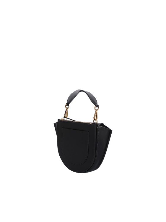 Shop Wandler Hortensia Mini Black Bag