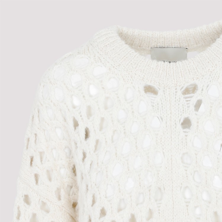 Isabel Marant Tane Sweater In White