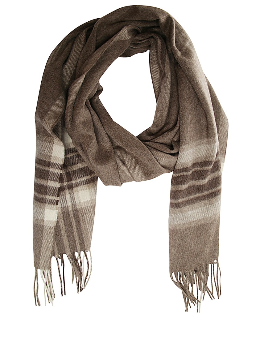 Corneliani Scarfs In Brown