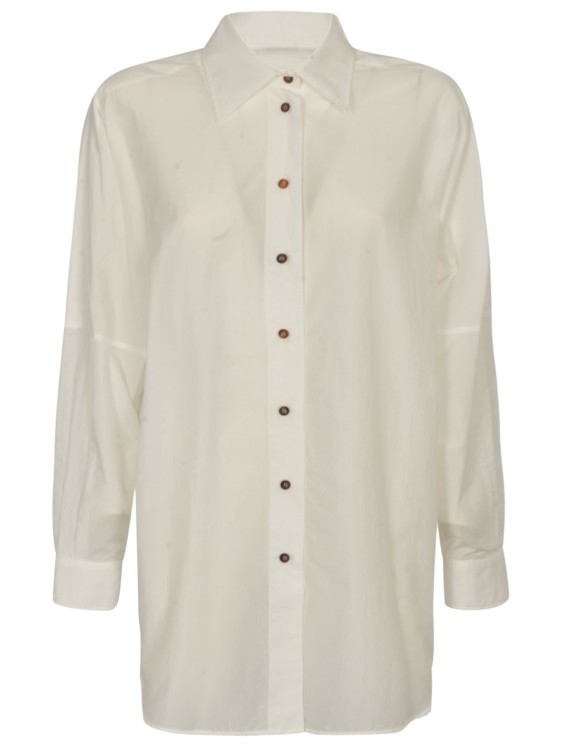 Shop Philosophy Di Lorenzo Serafini White Long Sleeves Shirt