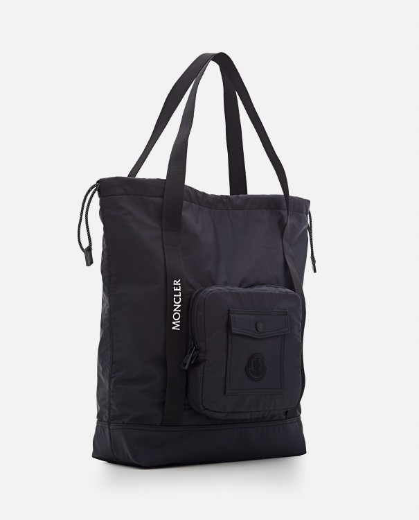 Shop Moncler Makaio Tote Bag In Black