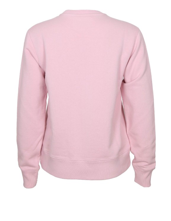Shop Golden Goose Pink Cotton Sweatshirt In Neutrals