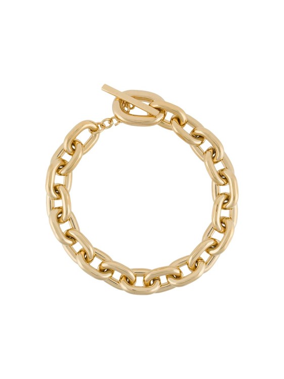 Rabanne Gold Tone Link Necklace In Not Applicable