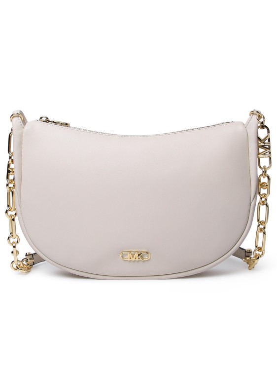 Michael Michael Kors Cream Leather 'kendall' Bag In White