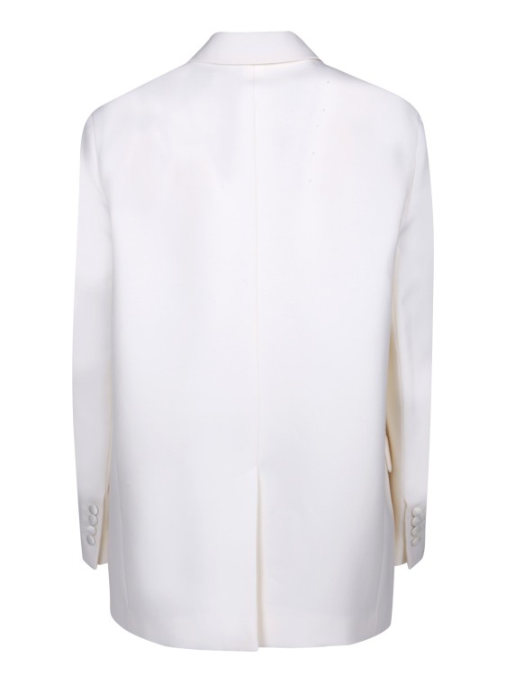 Shop Rev Wool Jacket In White