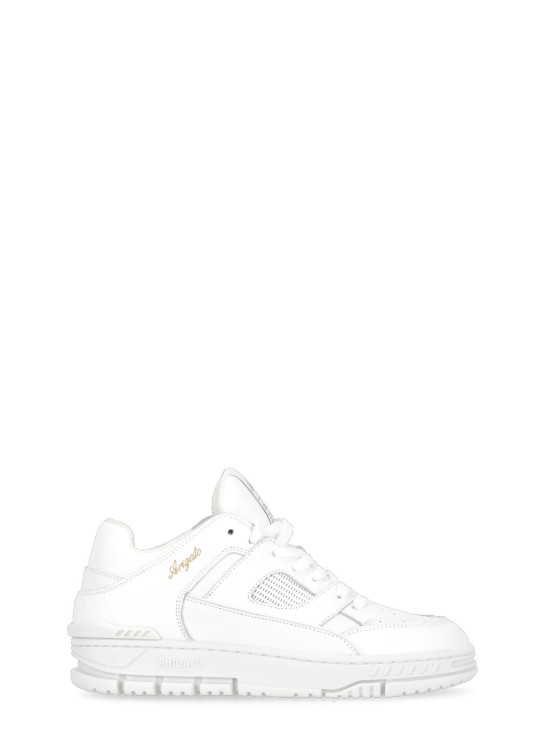 Axel Arigato Area Lo Leather Sneakers In White