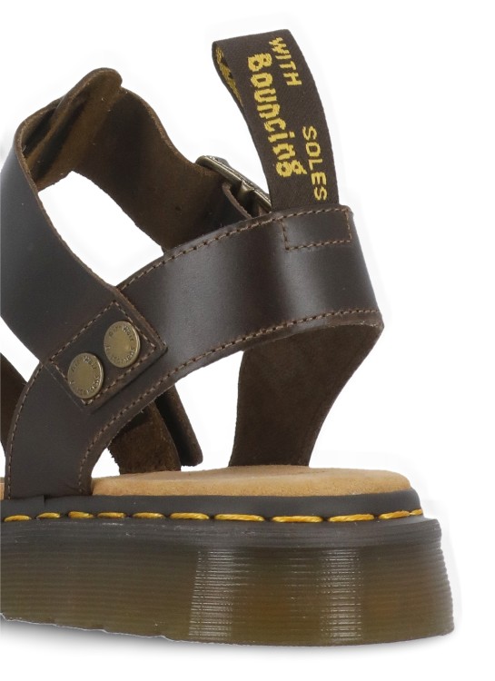 Shop Dr. Martens' Garin Sandals In Brown