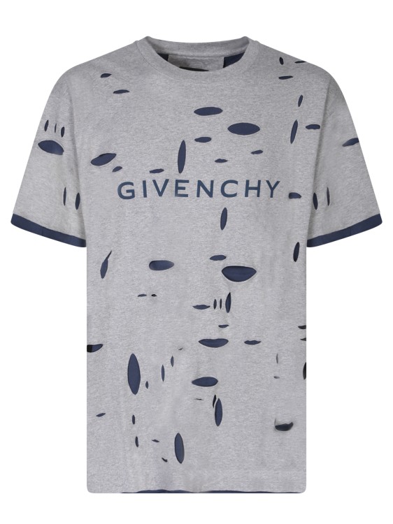 Shop Givenchy Grey T-shirts