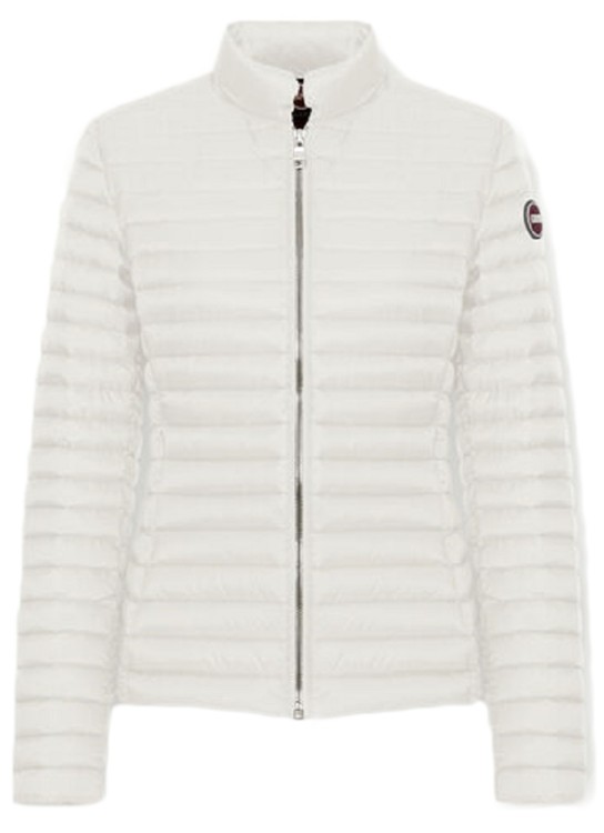 Colmar Originals Light Natural Down Ultralight Recycled Fabric Jacket In White