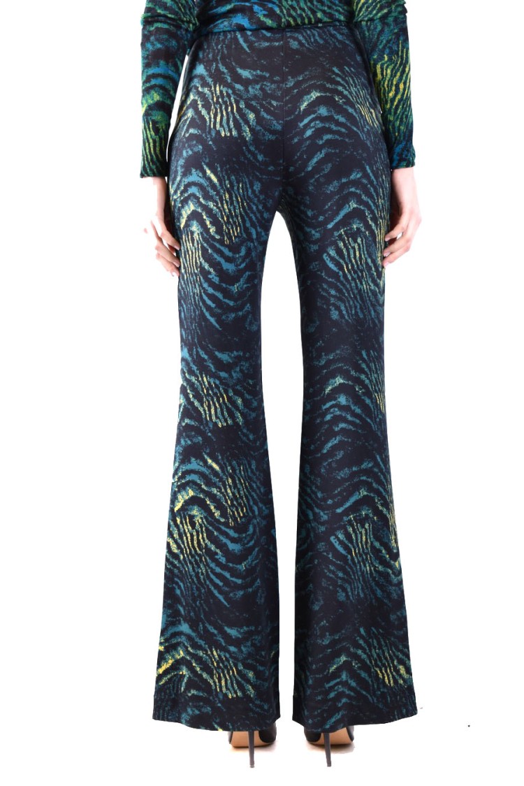 Diane Von Furstenberg Trousers In Multicolor