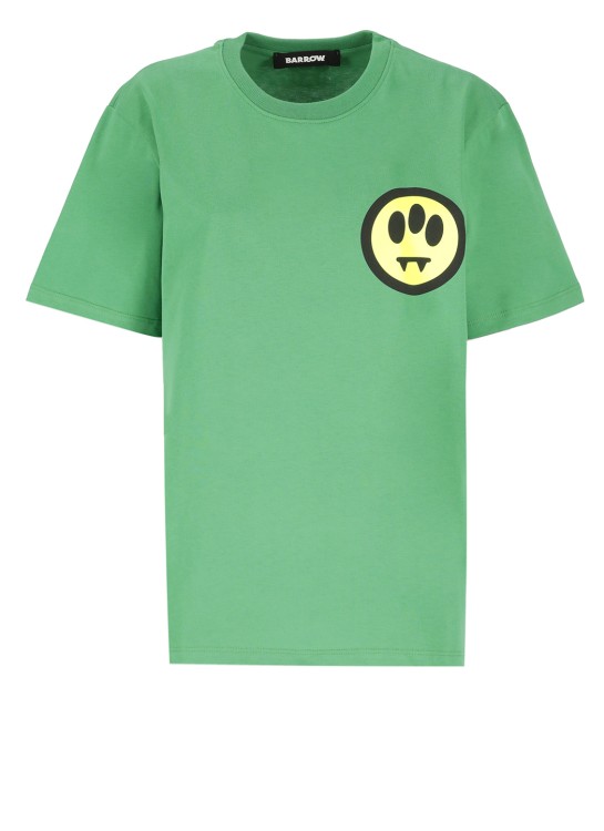 Shop Barrow T-shirt With Logo In Green