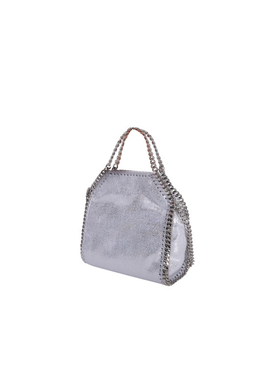 Shop Stella Mccartney Silver Cross-body Bag In White