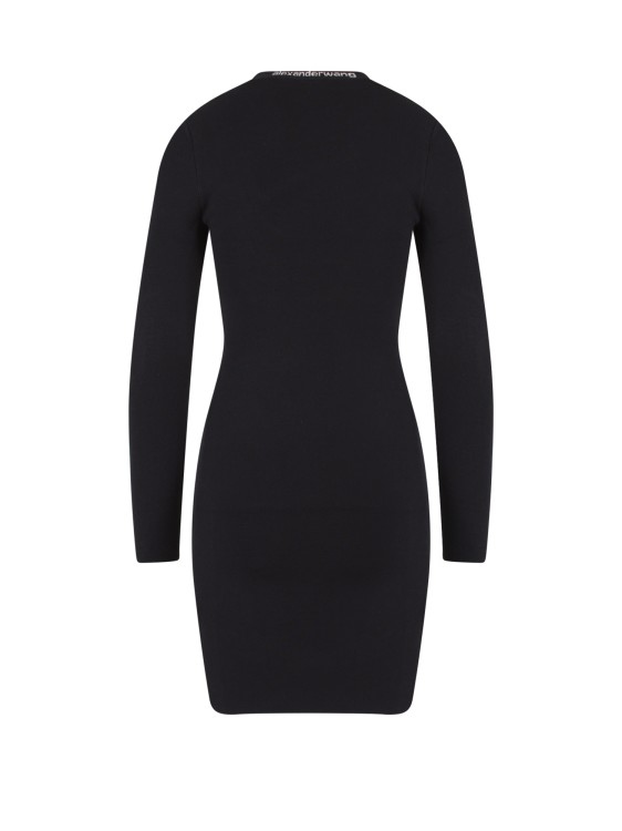 Shop Alexander Wang Elasticized Mini Dress In Black