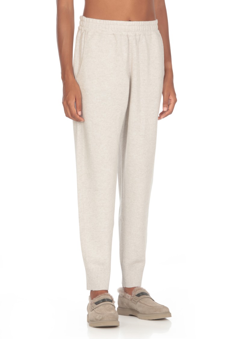 Brunello Cucinelli Trouser In White