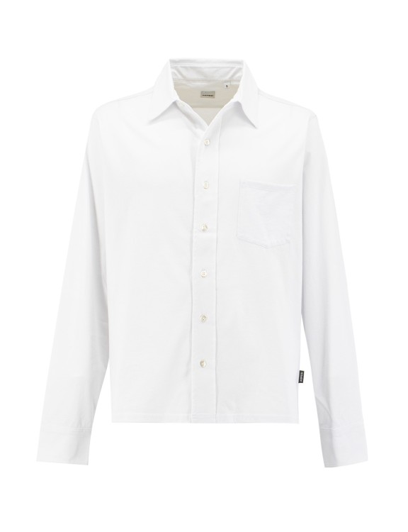 Aspesi White Cotton Shirt With Breast Pocket