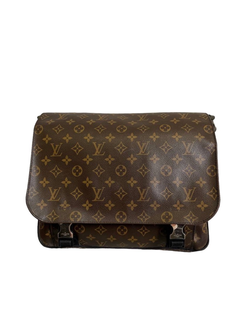 Louis Vuitton Monogram Macassar Canvas Clarence Messenger Bag