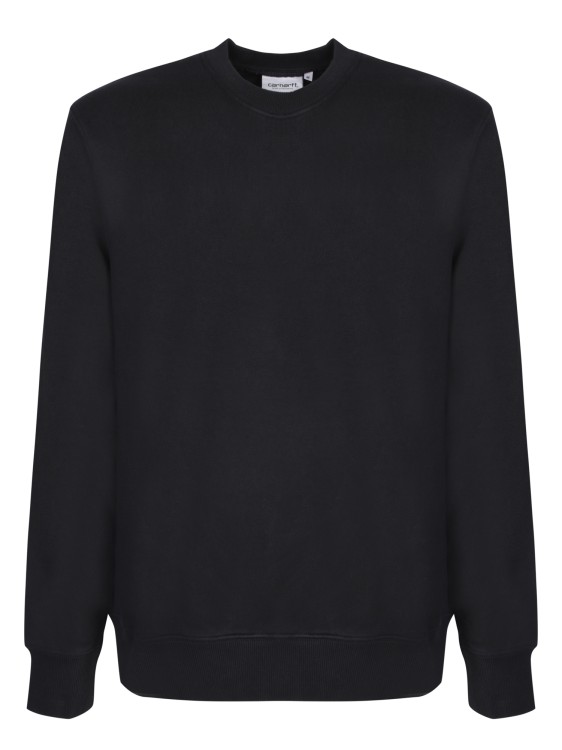 Carhartt Cotton Sweatshirt In Black