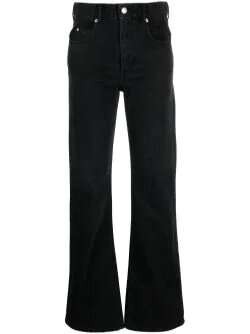 Isabel Marant Étoile Flared Jeans In Black  