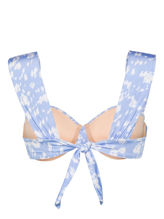 Shop Evarae Multicolored Audrey Bikini Bra In Blue