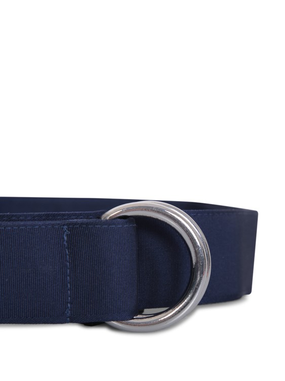 Shop Dell'oglio Cotton-blend Blue Belt