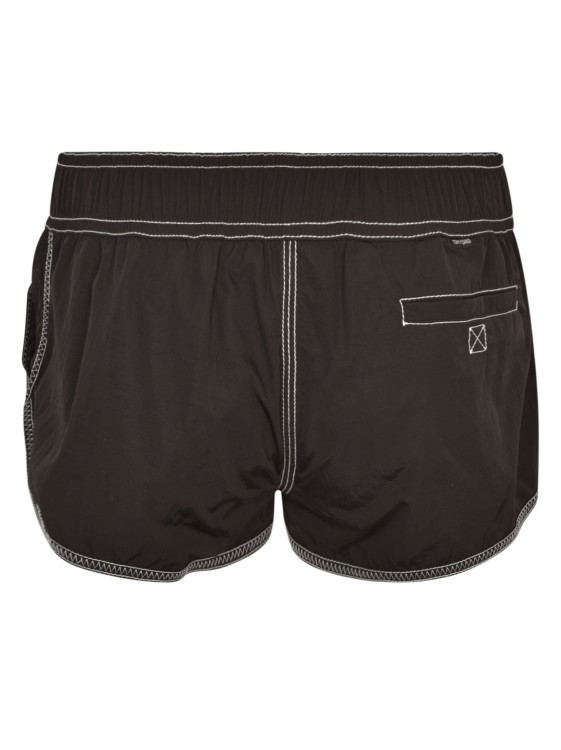 Shop Tom Ford Drawstring-waist Shorts In Black