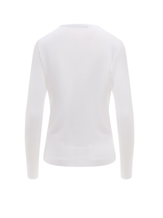 Shop Sapio White Viscose Sweater