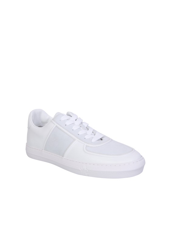 Shop Moncler Neue York Men's Low Top Sneaker In White
