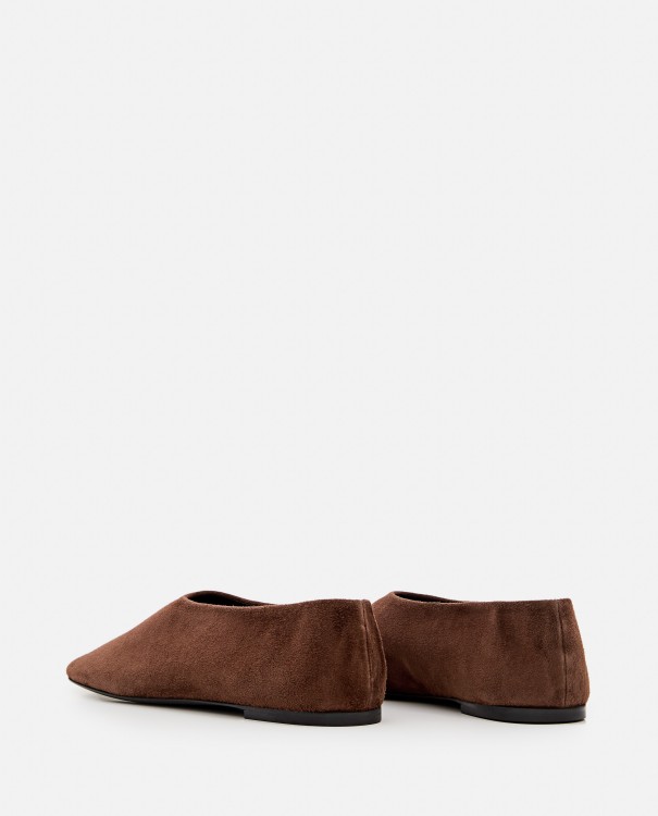 Shop Proenza Schouler Glove Flat Slippers In Brown
