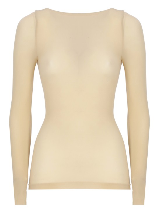 Shop Wolford Buenos Aires T-shirt In Neutrals