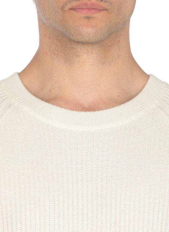 Brunello Cucinelli Men's Lightweight Cotton Sweater In Neutrals