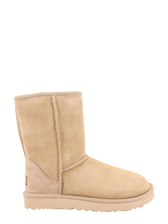 UGG BEIGE SUEDE ANKLE BOOTS
