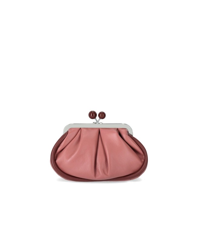 Shop Max Mara Pasticcino Phebe Small Pink Clutch Bag